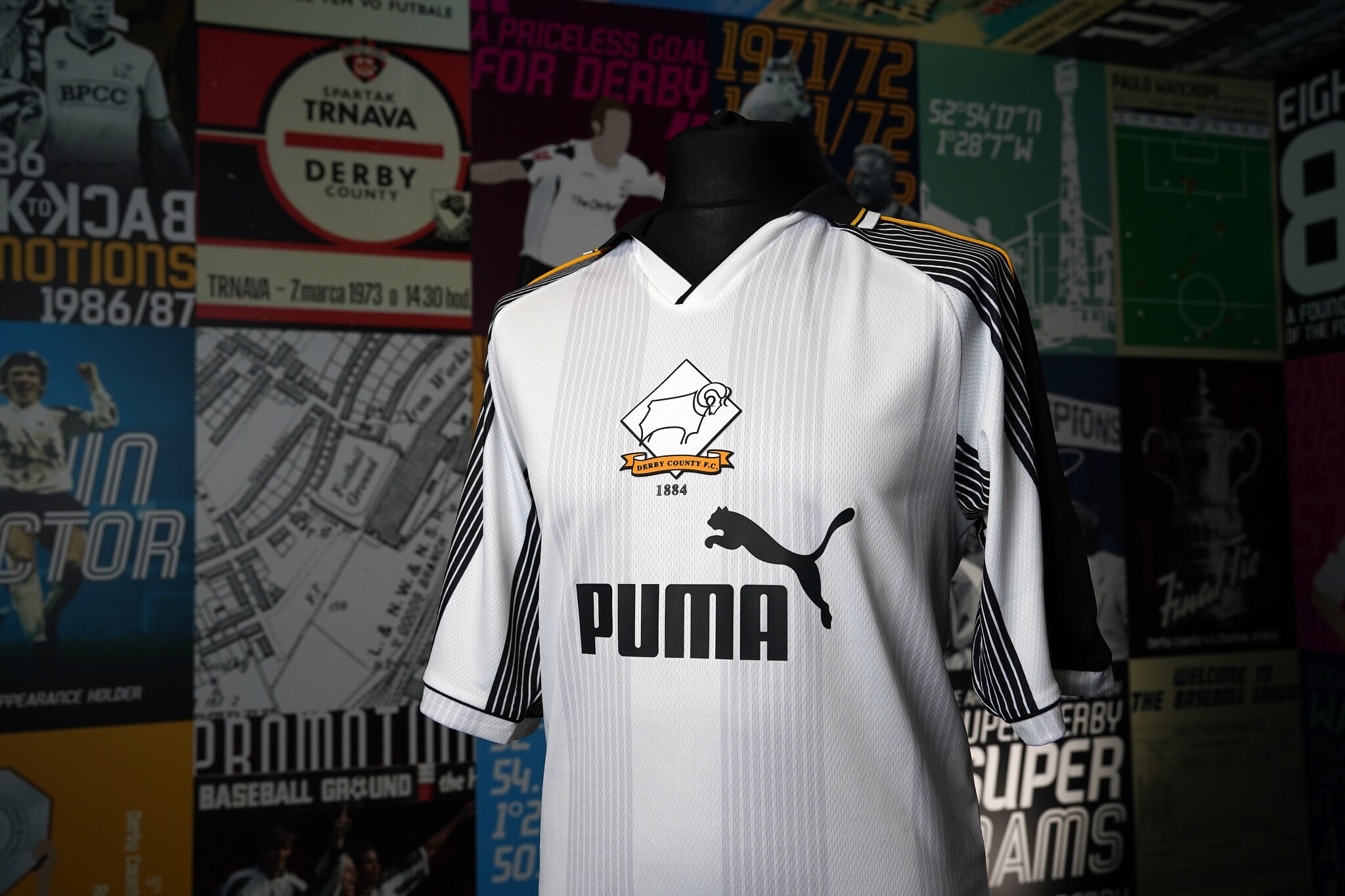 Derby County PUMA 1995-97 Retro Jersey